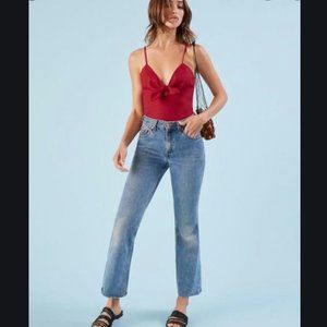 REFORMATION Strawberry Top